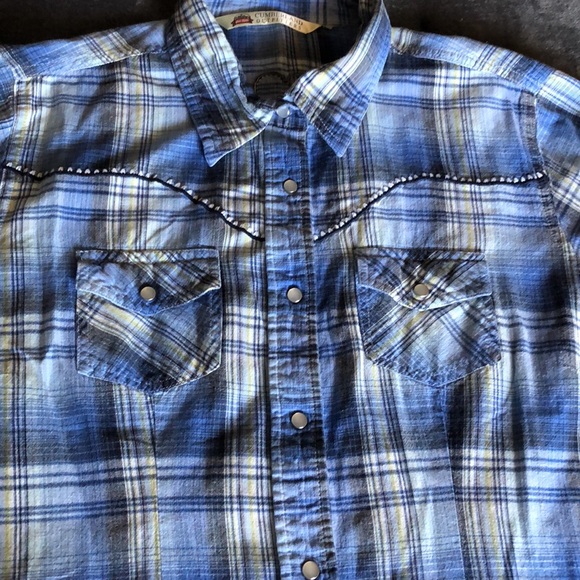 Womens cumberland outfitters button down shirt - Picture 2 of 10